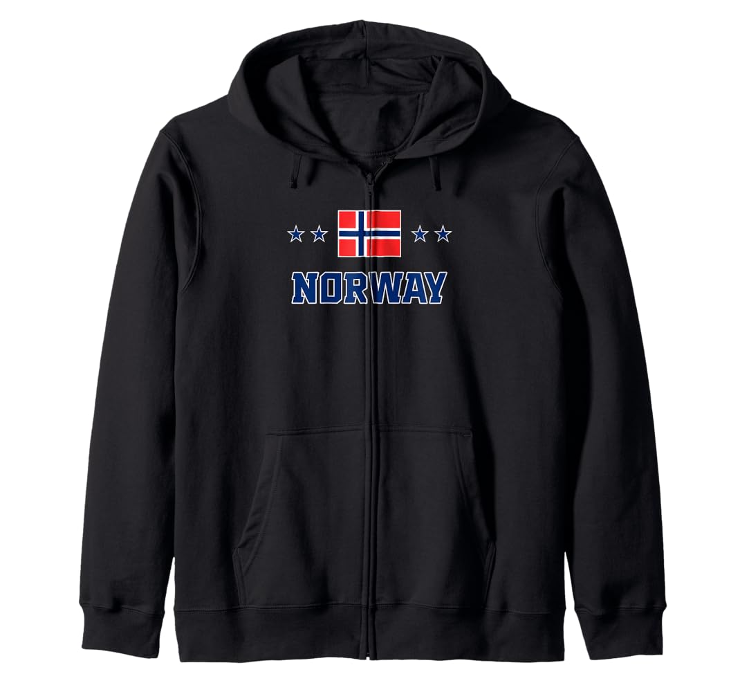 Amazon.com: Norway Zip Hoodie : Clothing, Shoes & Jewelry